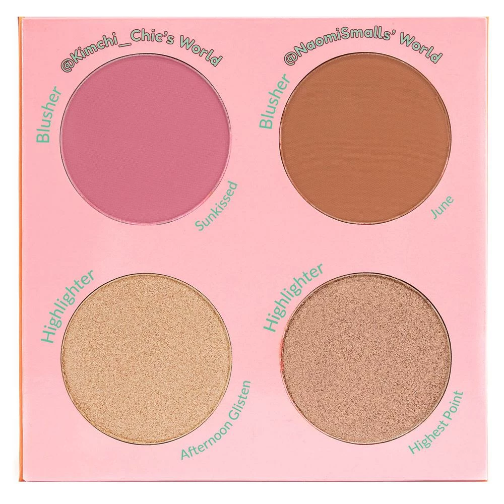 KimChi Chic Beauty Sunkissed In June Blush Palette 1 KimChi Chic Beauty Sunkissed In June Blush Palette