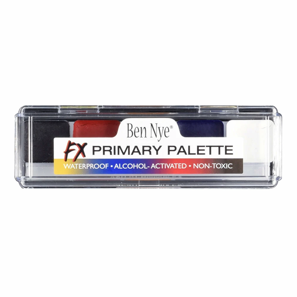 Ben Nye Alcohol Activated Primary FX Palette (AAP-01) 1 Ben Nye Alcohol Activated Primary FX Palette (AAP-01)