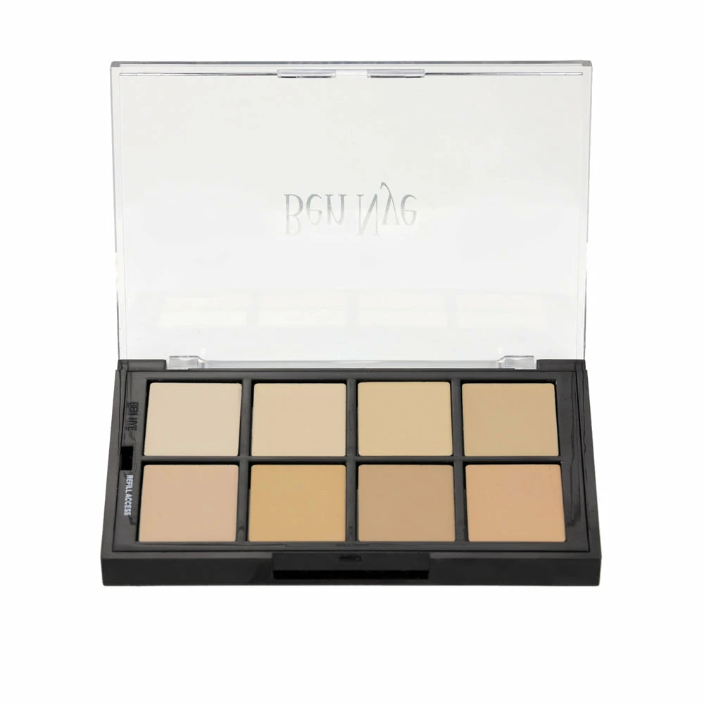 Ben Nye Matte HD Foundation Studio Color Palette Fair (STP-05) 1 Ben Nye Matte HD Foundation Studio Color Palette Fair (STP-05)