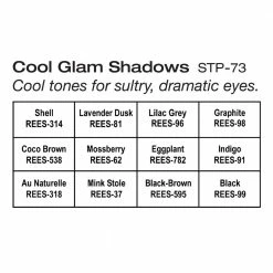 Ben Nye Studio Color Cool Glam Shadow Palette (STP-73)