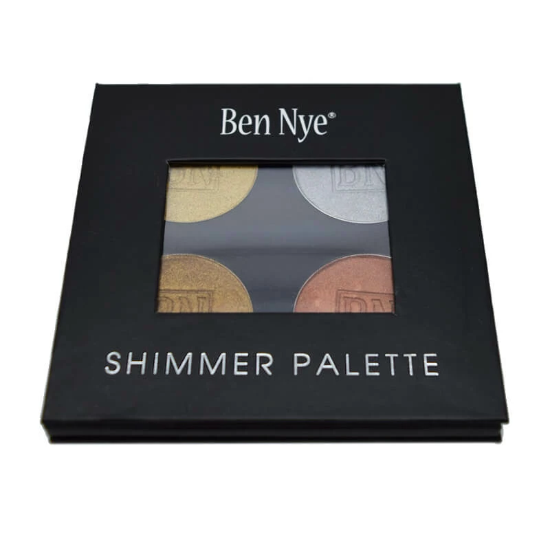 Ben Nye Lumiere Metallic Palette MLUP-4 2 Ben Nye Lumiere Metallic Palette MLUP-4