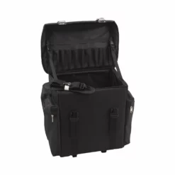 Just Case All Black Soft-Sided Nylon Professional Rolling Hairstylist Case - C6402NLAB