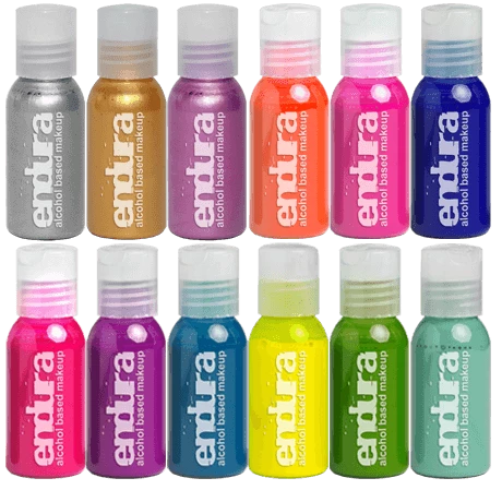 European Body Art Endura 6-pack 1oz. Face 1 European Body Art Endura 6-pack 1oz. Face