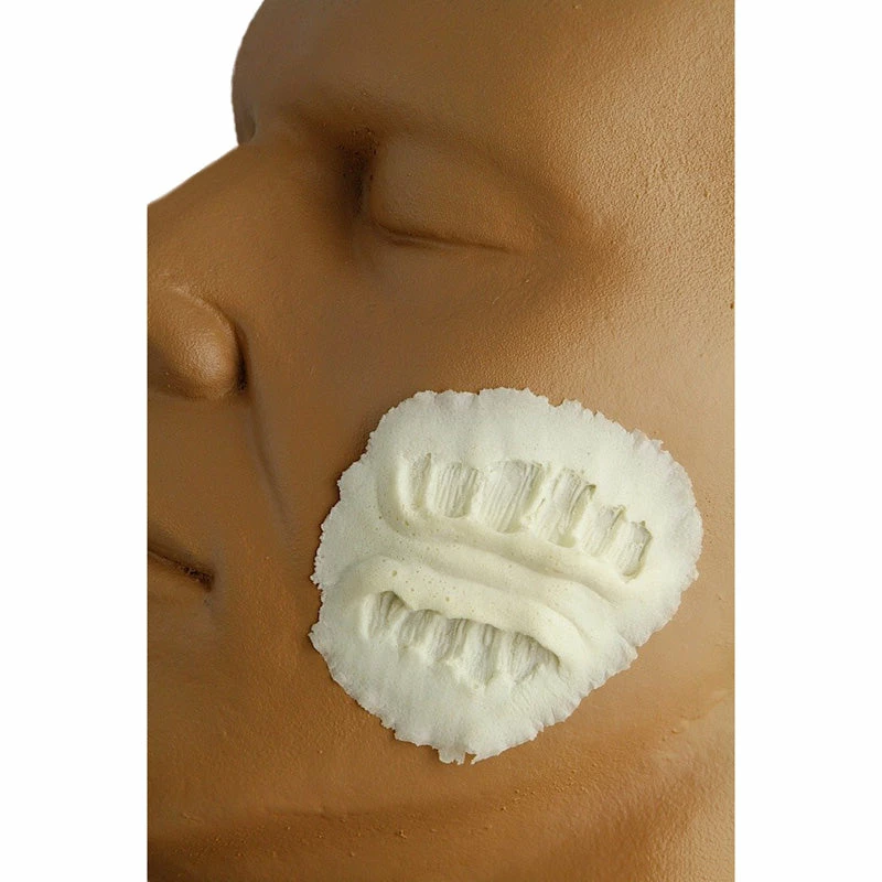 Special FX Rubber Wear Bite Mark #1 Foam Latex Prosthetic (FRW-085) 2 Special FX Rubber Wear Bite Mark #1 Foam Latex Prosthetic (FRW-085)