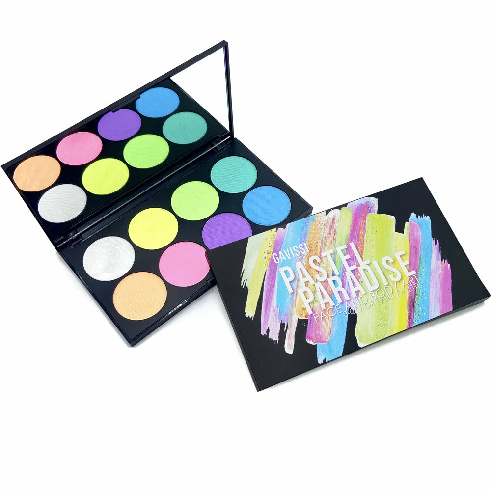 Gavissi Pastel Paradise UV Paint Palette 1 Gavissi Pastel Paradise UV Paint Palette