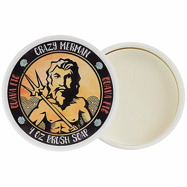 Kits & Tools Crazy Merman Brush Soap Guava Fig 1 Kits & Tools Crazy Merman Brush Soap Guava Fig