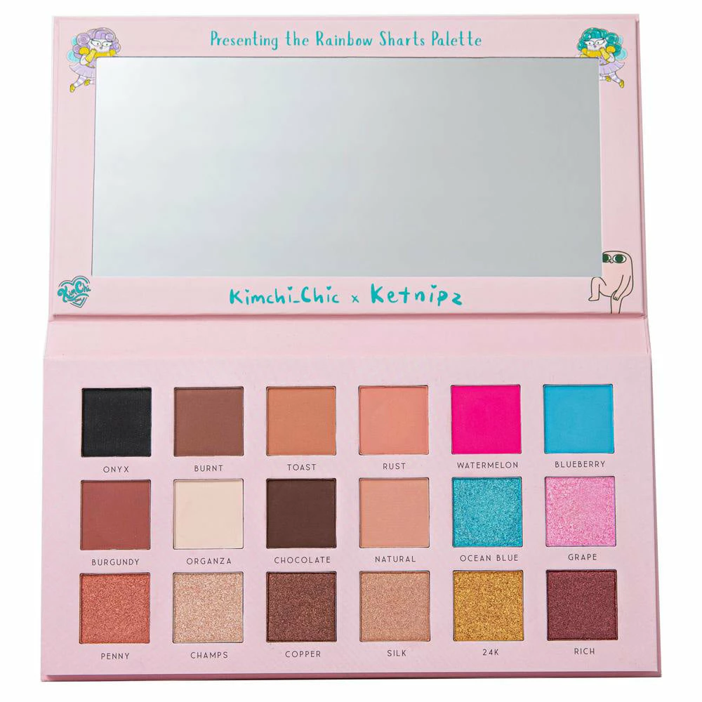 KimChi Chic Beauty Rainbow Sharts Eyeshadow Palette 2 KimChi Chic Beauty Rainbow Sharts Eyeshadow Palette