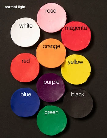 Kryolan Professional Make-Up Kryolan Aquacolor UV Day Glow Palette 6 Colors 2 Kryolan Professional Make-Up Kryolan Aquacolor UV Day Glow Palette 6 Colors