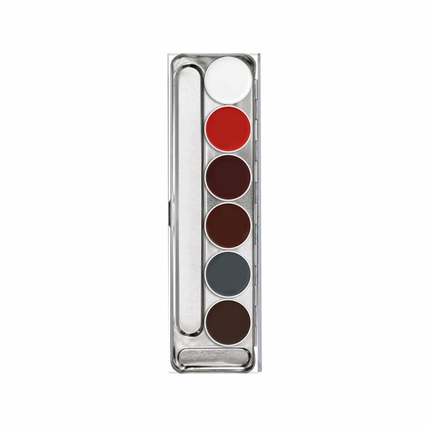 Kryolan Professional Make-Up Kryolan Supracolor Palette 6 Color 3 Kryolan Professional Make-Up Kryolan Supracolor Palette 6 Color