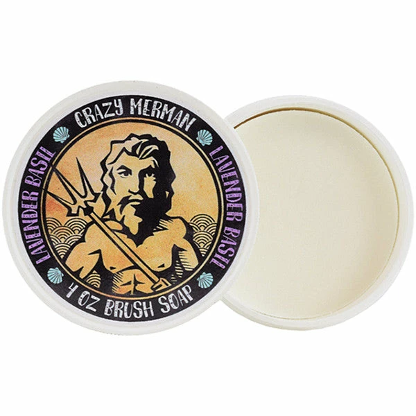 Kits & Tools Crazy Merman Brush Soap Lavender Basil 1 Kits & Tools Crazy Merman Brush Soap Lavender Basil
