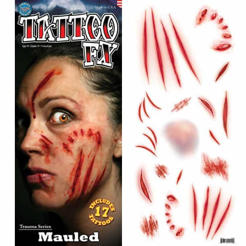 Special FX Tinsley Transfers Mauled - Trauma FX 1 Special FX Tinsley Transfers Mauled - Trauma FX