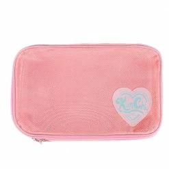 KimChi Chic Beauty Mesh Cosmetics Bag