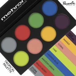 Mehron Paradise Makeup AQ 8 Color Palette