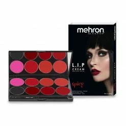 Mehron L.I.P. Cream - Sweet & Spicy Palettes 8 Mehron L.I.P. Cream - Sweet & Spicy Palettes
