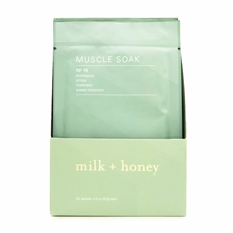 Milk + Honey Muscle Soak Packets New 2 Milk + Honey Muscle Soak Packets New