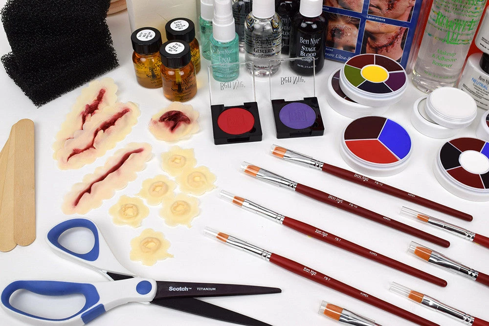 Ben Nye Professional Moulage Kit 4 Ben Nye Professional Moulage Kit