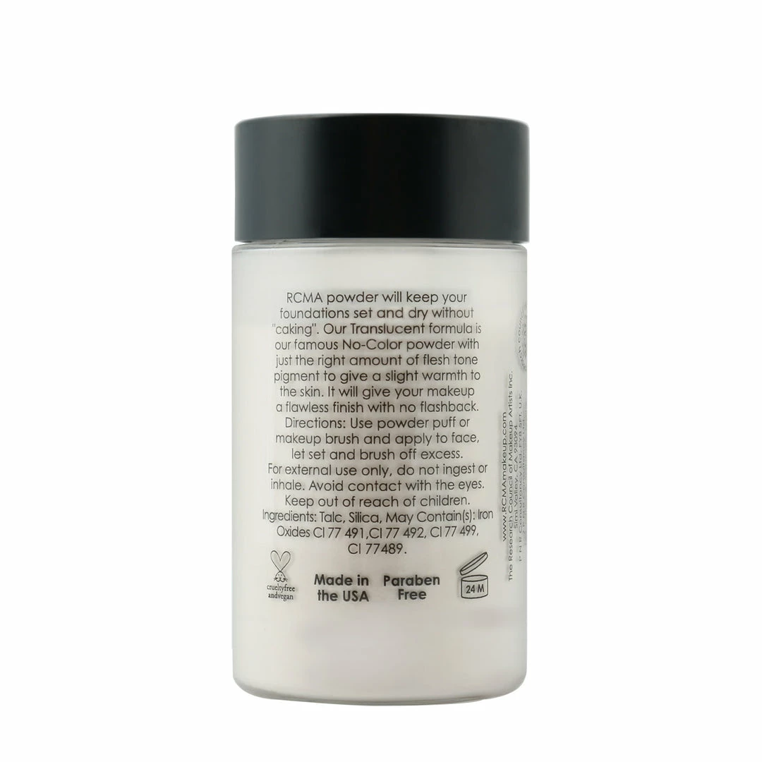 RCMA Makeup Translucent Powder 3 Oz. 2 RCMA Makeup Translucent Powder 3 Oz.
