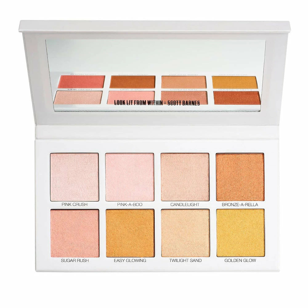 Scott Barnes Glowy & Showy N°1 Highlighter Palette 1 Scott Barnes Glowy & Showy N°1 Highlighter Palette