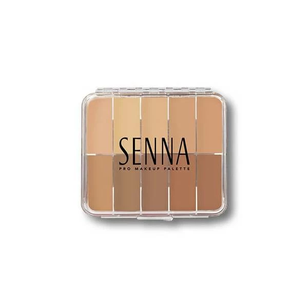 Senna Mini SlipCover Cream To Powder Foundation Palette 1 Senna Mini SlipCover Cream To Powder Foundation Palette