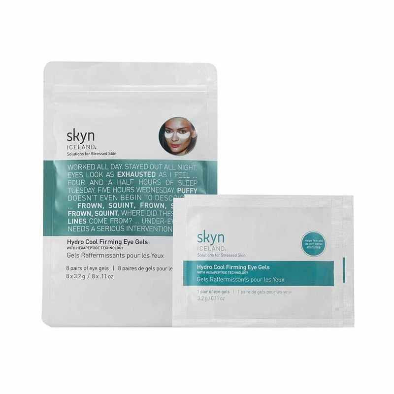 Skincare Skyn Iceland Hydro Cool Firming Eye Gels 8-Pack 1 Skincare Skyn Iceland Hydro Cool Firming Eye Gels 8-Pack