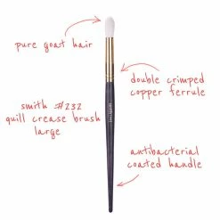 Smith Cosmetics 232 Quill Crease Brush Large 5 Smith Cosmetics 232 Quill Crease Brush Large