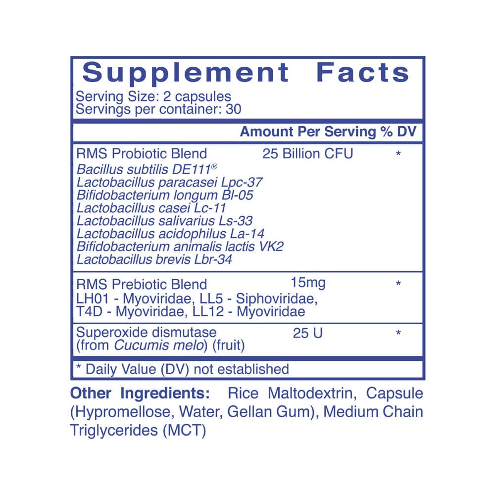 RMS Beauty Within Probiotic + Prebiotic 2 RMS Beauty Within Probiotic + Prebiotic