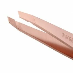 Tweezerman Rose Gold Slant Tweezer Kits & Tools