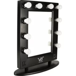 Kits & Tools Just Case Ver Beauty LED Light Vanity Mirror W/Dimmer (VMR4512-PPAB Black)