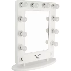 Kits & Tools Just Case Ver Beauty LED Light Vanity Mirror W/Dimmer (VMR4512-PPWH White)