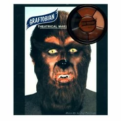 Graftobian 5 Creme Color Wheel W/ Instructions Werewolf